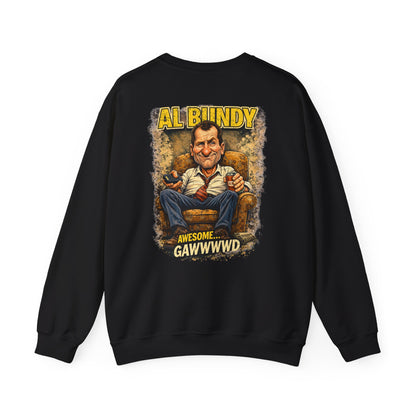 Al Bundy 'Married... Awesome Gawwwwd' Crewneck Sweatshirt