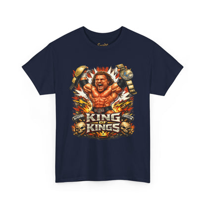 King of Kings Tee - Retro Wrestling Champion Graphic T-Shirt