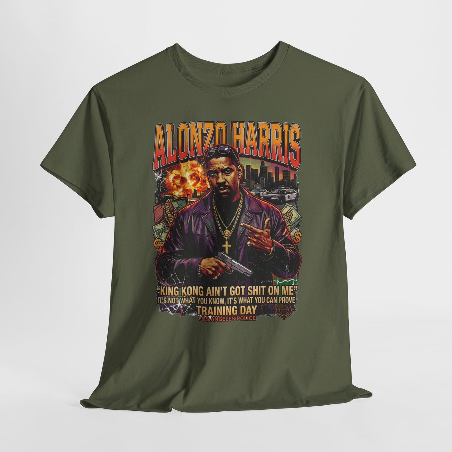 Training Day Alonzo Harris Graphic Tee — "King Kong Ain't Got Shit On Me"