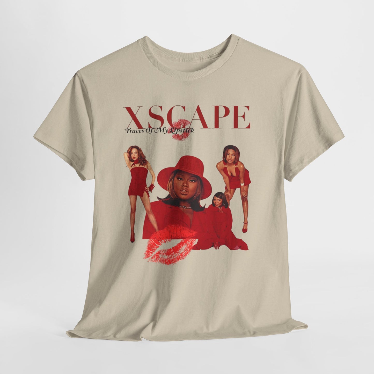 Xscape "Traces of My Lipstick" Vintage Graphic Tee