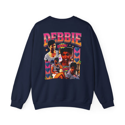 Debbie Retro Photo Collage Crewneck Sweatshirt