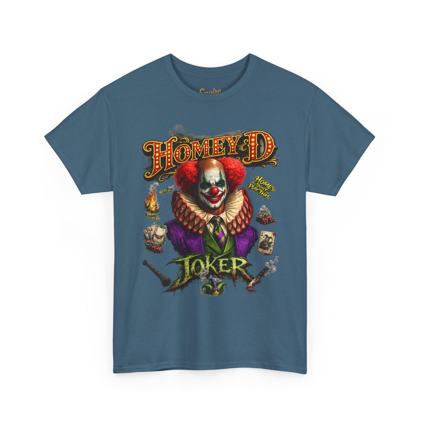 Joker Clown Tee — "Homey D" & "Homey Don’t Play That" Graphic T-Shirt