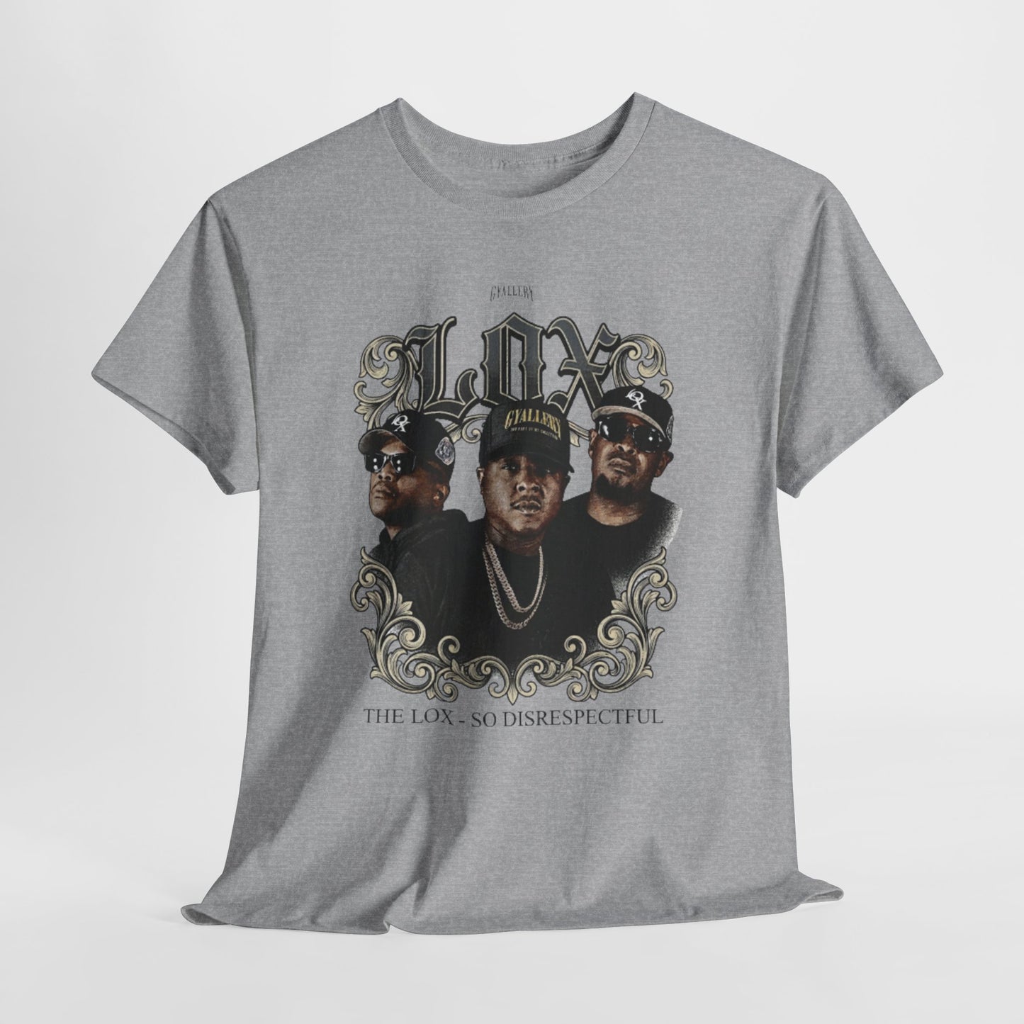 The Lox Graphic Tee Vintage Hip-Hop Portrait T-Shirt