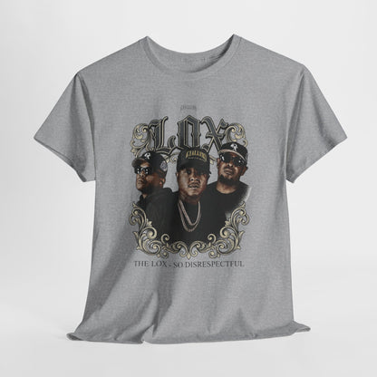The Lox Graphic Tee Vintage Hip-Hop Portrait T-Shirt