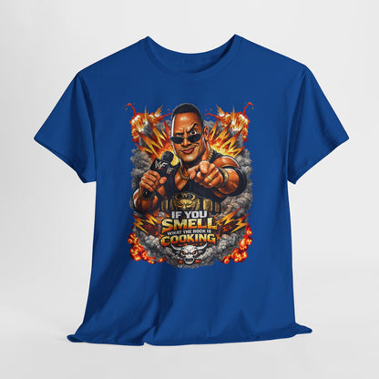 If You Smell What The Rock Is Cooking Graphic Tee