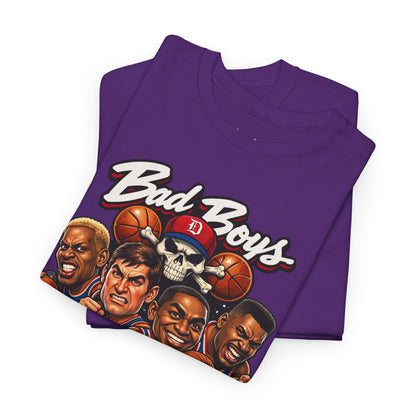 Detroit Pistons "Bad Boys" T-Shirt — Vintage Basketball Team Tee