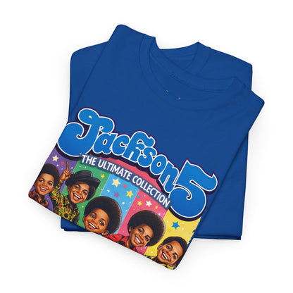 Jackson 5 Retro Graphic Tee — 'The Ultimate Collection' Vintage Band T-Shirt