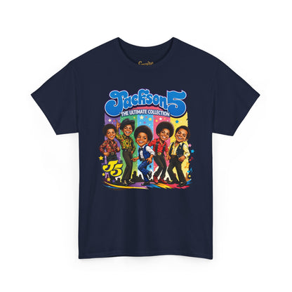 Jackson 5 Retro Graphic Tee — 'The Ultimate Collection' Vintage Band T-Shirt
