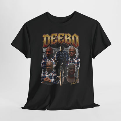 Deebo Graphic Tee — Vintage Style Movie Character Collage