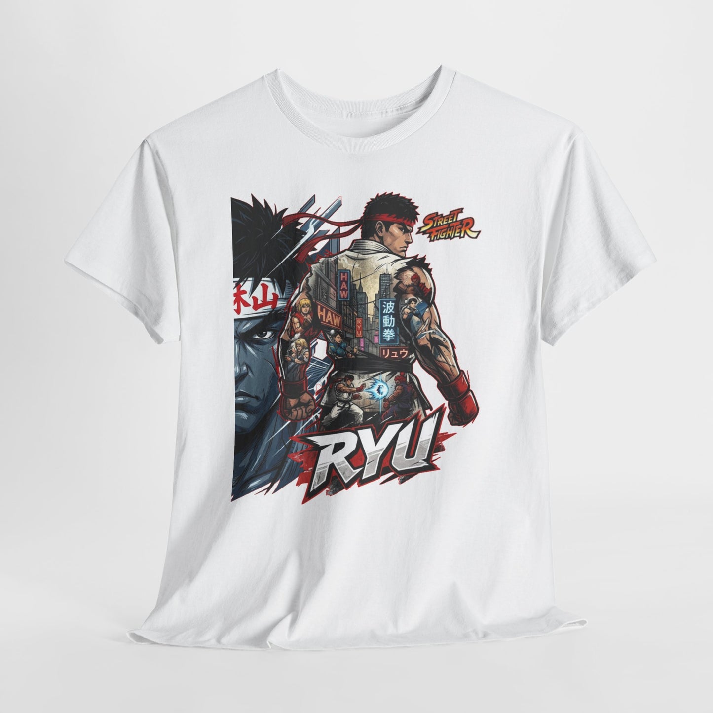 Ryu Street Fighter Graphic Tee — Vintage Fighter Art T-Shirt