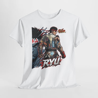 Ryu Street Fighter Graphic Tee — Vintage Fighter Art T-Shirt