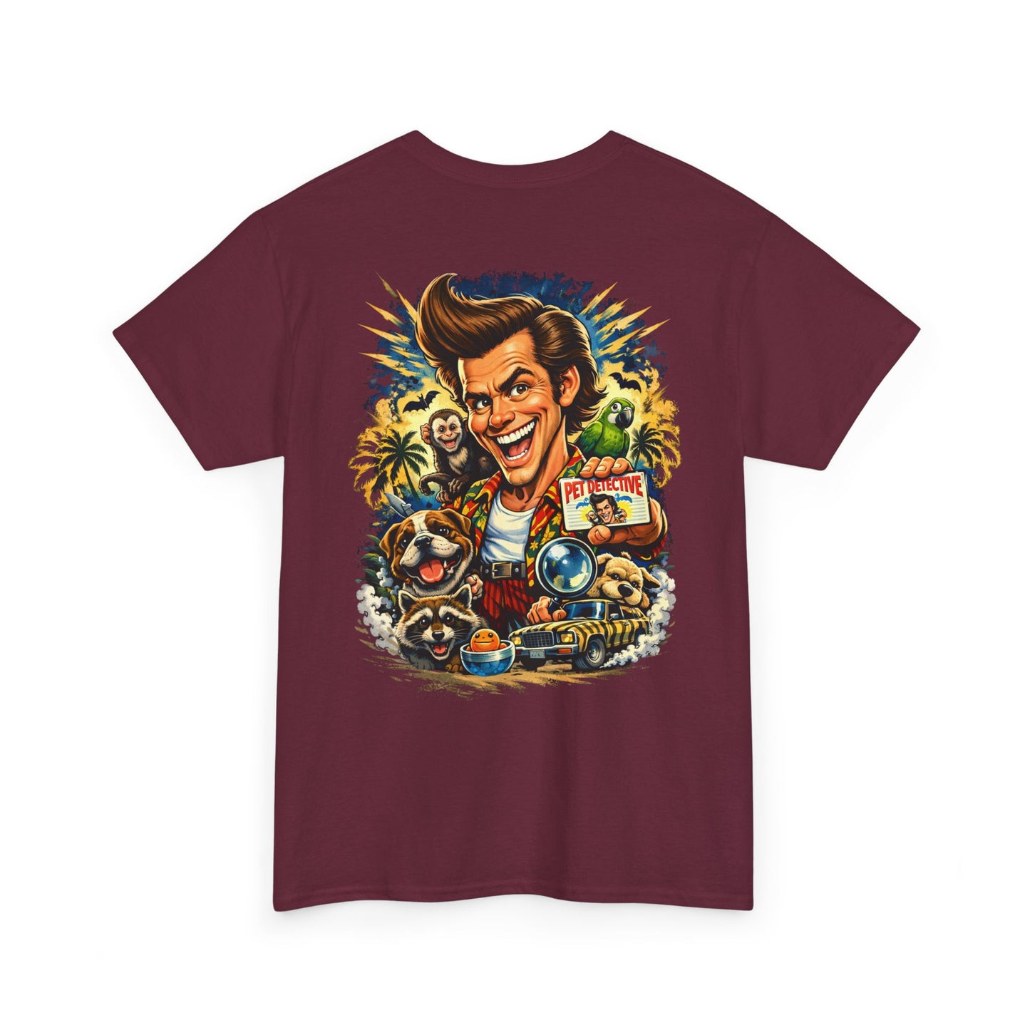 Ace Ventura Pet Detective T-Shirt – Retro 90s Comedy Movie Graphic Tee