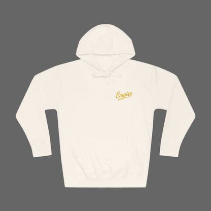 EMPIRE Unisex Fleece Hoodie with Embroidered Design