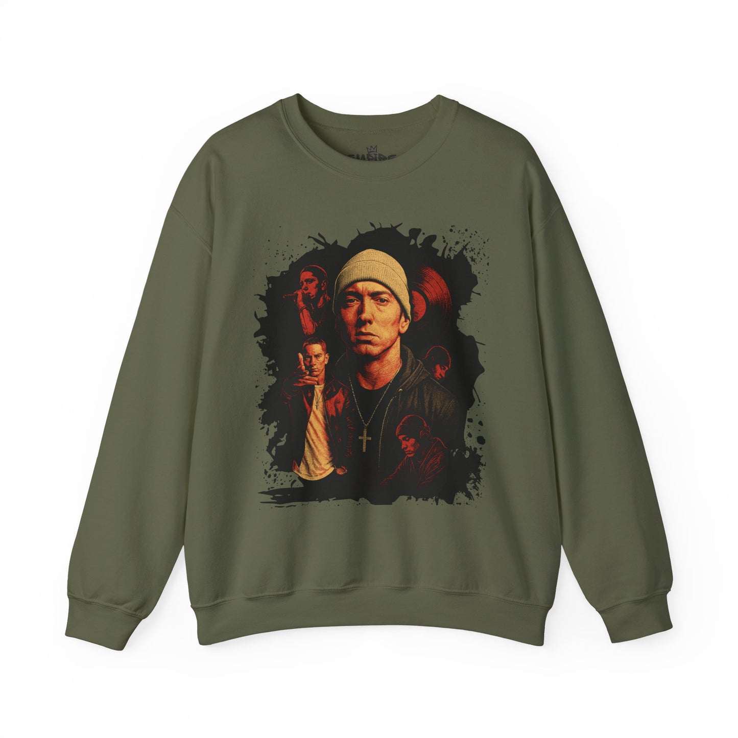 Urban Inspirational Unisex Crewneck Sweatshirt, Cozy Casual Wear, Gift for Music Lovers, Fashion Statement, Perfect for Fall