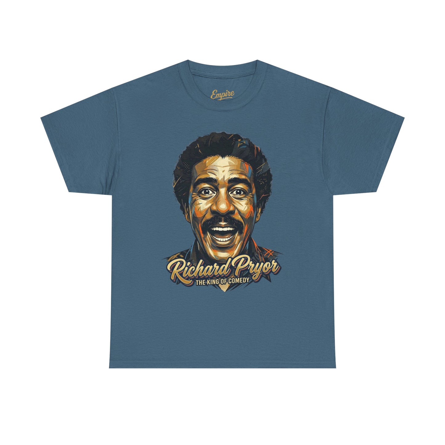 Retro Comedian Portrait Tee — 'Richard Pryor' Graphic T‑Shirt