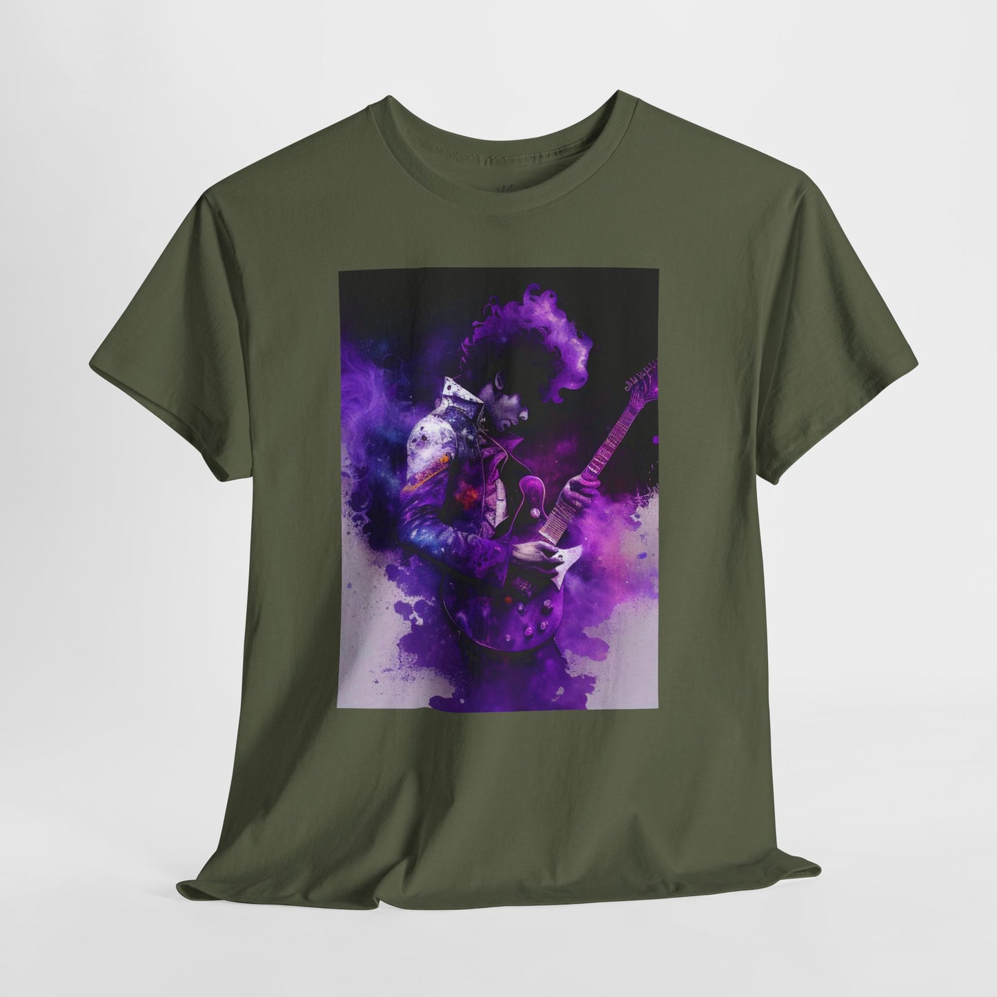 Vibrant Artistic Guitar Tee