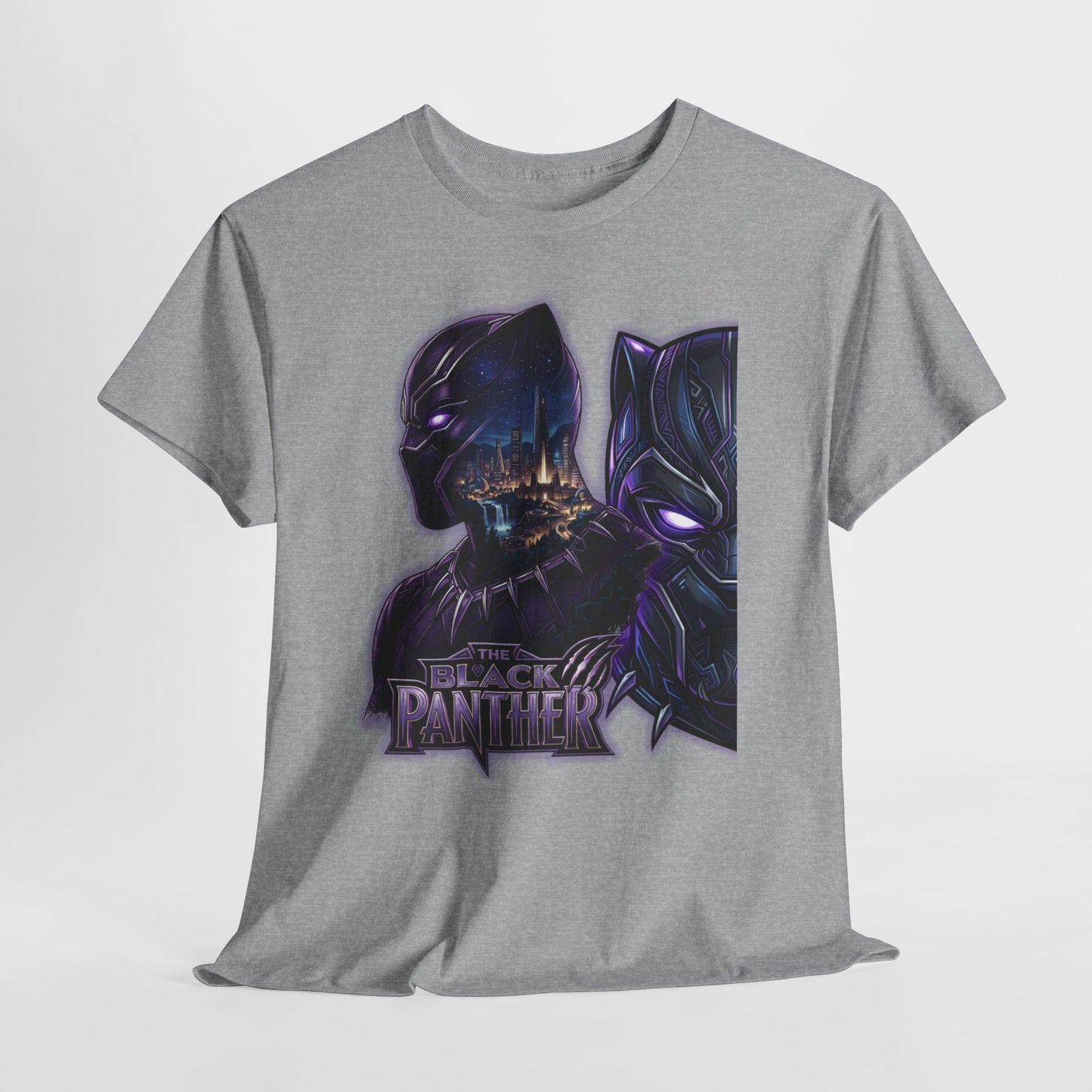 Black Panther Graphic Tee — Marvel-Inspired Heroes Shirt