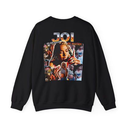 Joi Collage Crewneck Sweatshirt – Retro Concert Photo Graphic