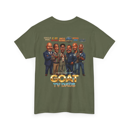GOAT TV Dads T-Shirt — Caricature TV Fathers Reunion Tee