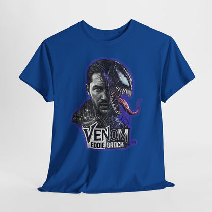 Venom Eddie Brock Graphic Tee — Antihero Comic Movie Fan Shirt