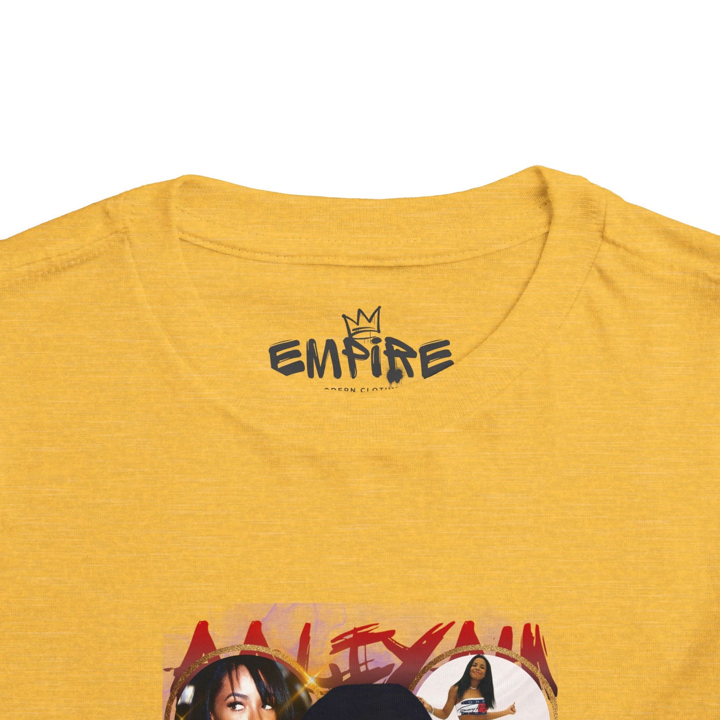 Aaliyah Trendy Toddler Tee | Stylish Kids Shirt | Unique Gift for Birthday or Playtime | Cool Graphic Tee | Fun Toddler Outfit | Kid's Fashion