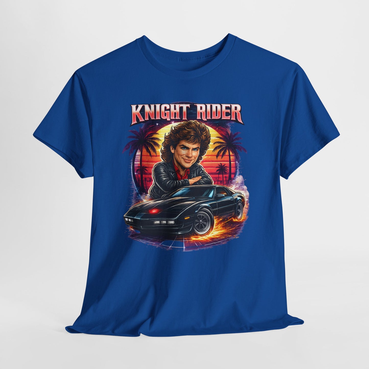 Knight Rider Vintage Tee – Retro 80s KITT Graphic T-Shirt