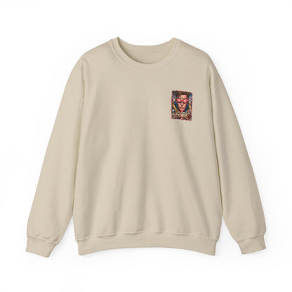 Cyclops Graphic Sweatshirt — Retro X‑Men Laser Portrait Crewneck
