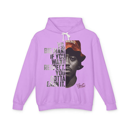 DJ Gee Q - "Juice" Hoodie — 'You Want Respect You Gotta Earn It' Graphic