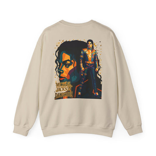 MJ Legacy 'Dangerous' Graphic Crewneck Sweatshirt