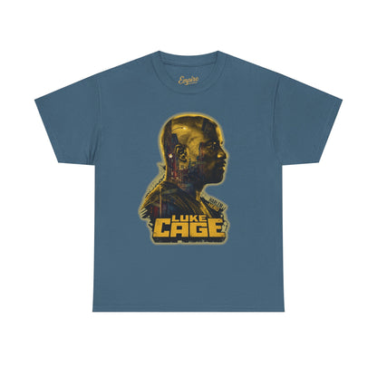 Luke Cage Profile Graphic Tee — Retro Marvel Street Hero T‑Shirt