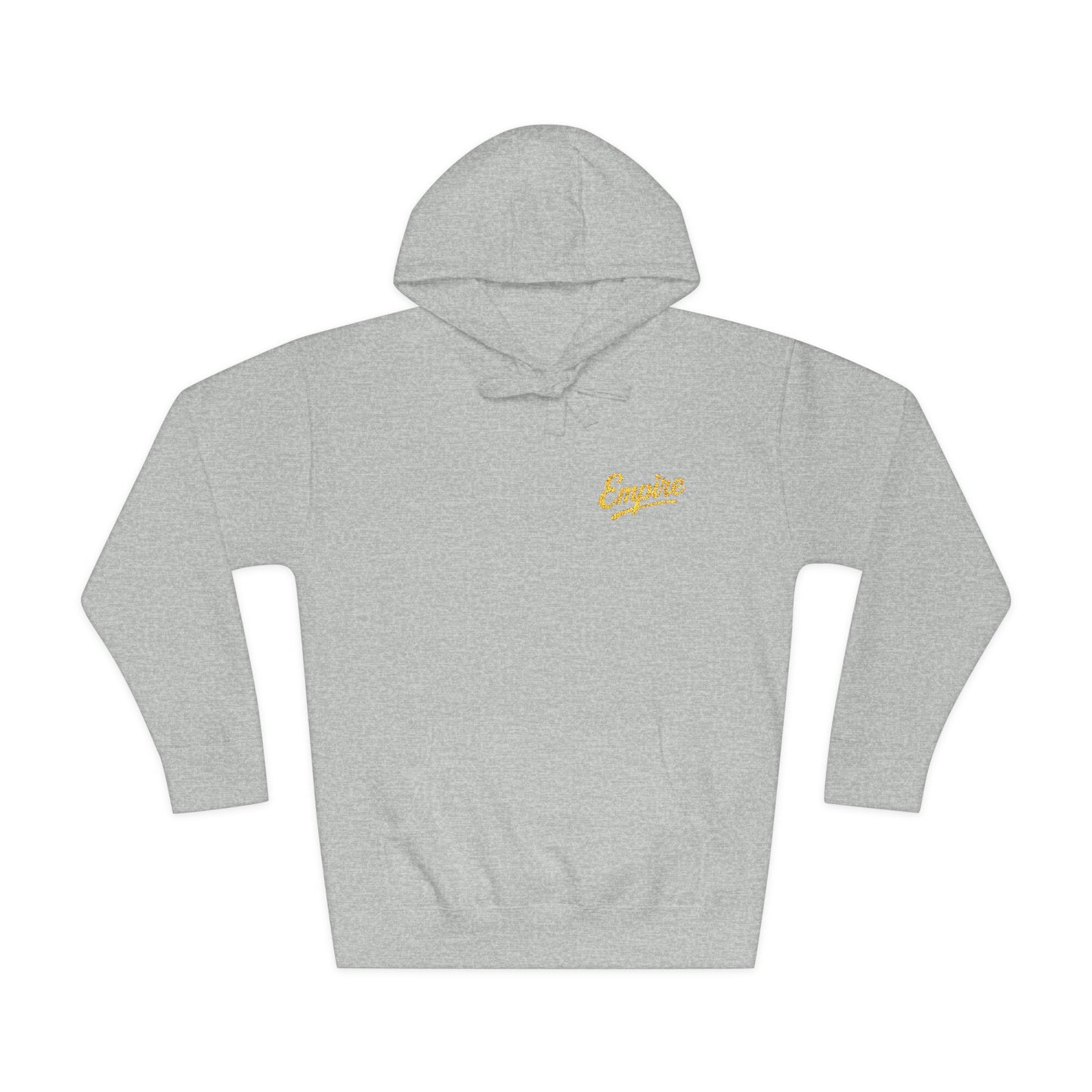 EMPIRE Unisex Fleece Hoodie with Embroidered Design