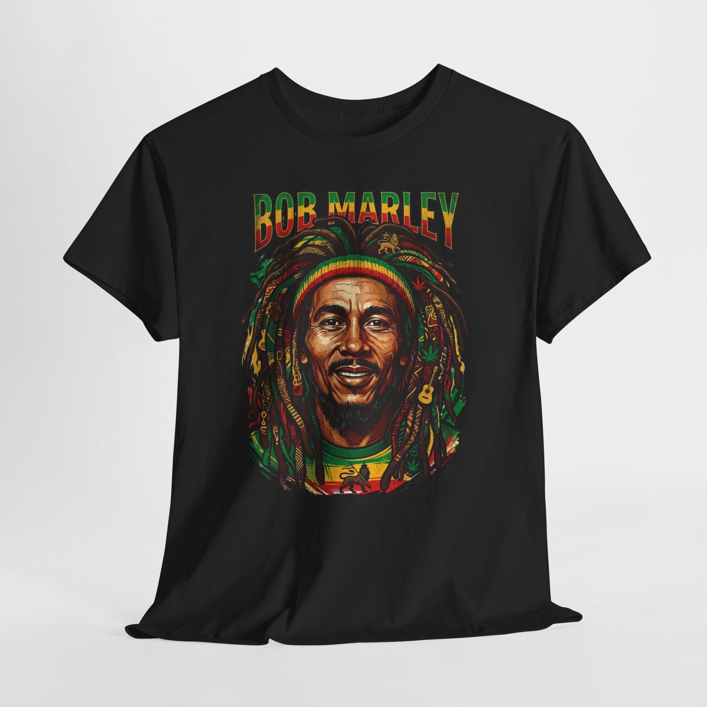 Reggae Legend Portrait Tee - Vintage Rasta Music Graphic T-Shirt