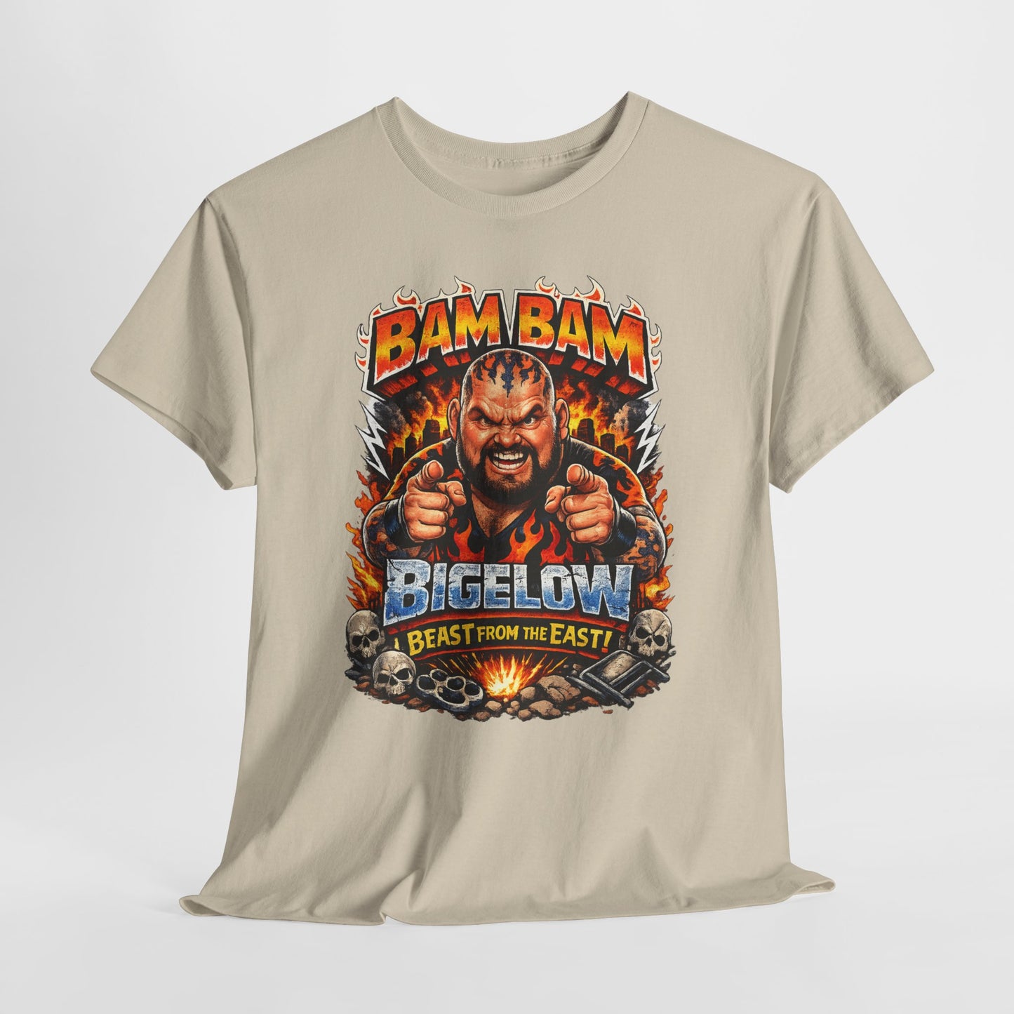 Bam Bam Bigelow 'Beast From the East' Graphic Tee
