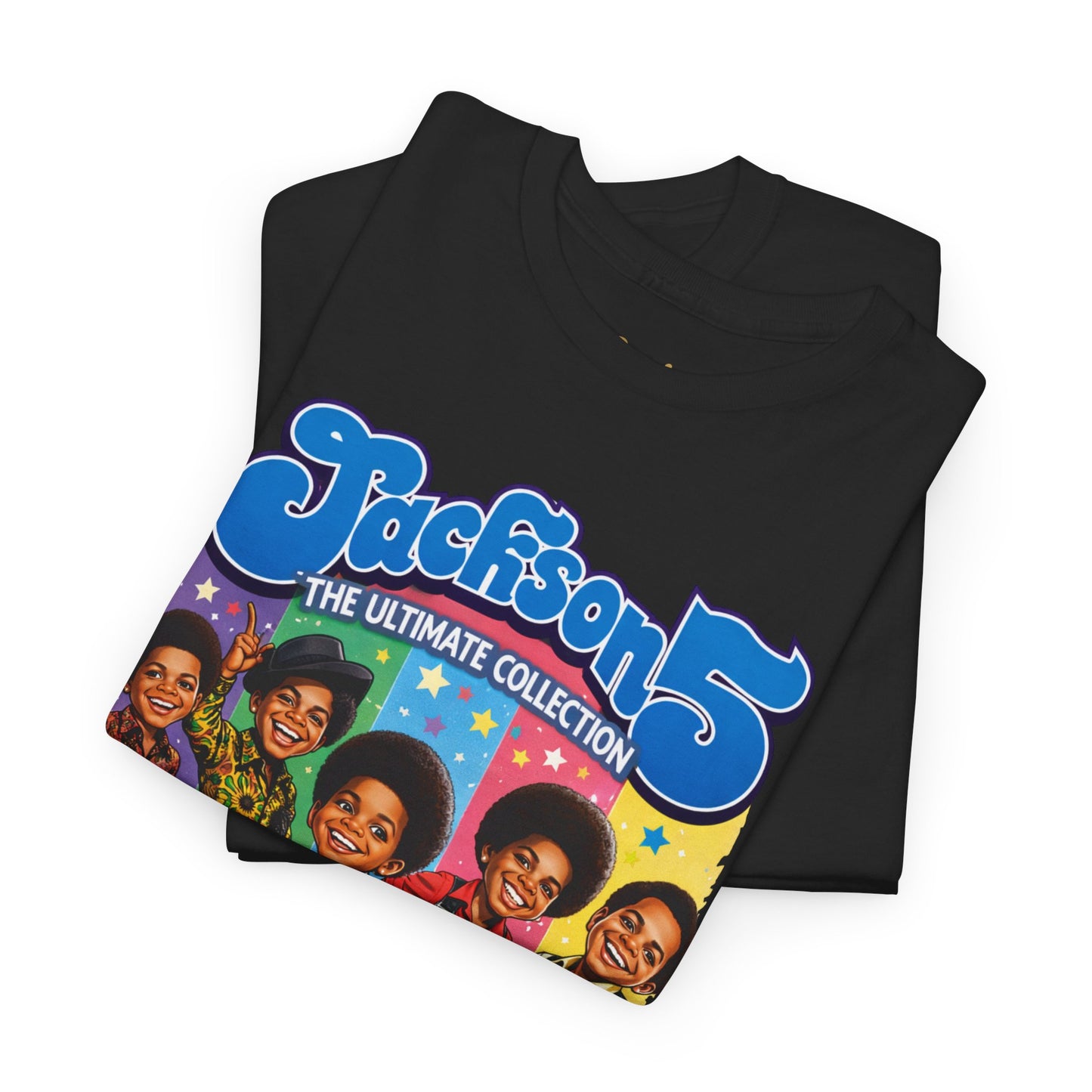 Jackson 5 Retro Graphic Tee — 'The Ultimate Collection' Vintage Band T-Shirt