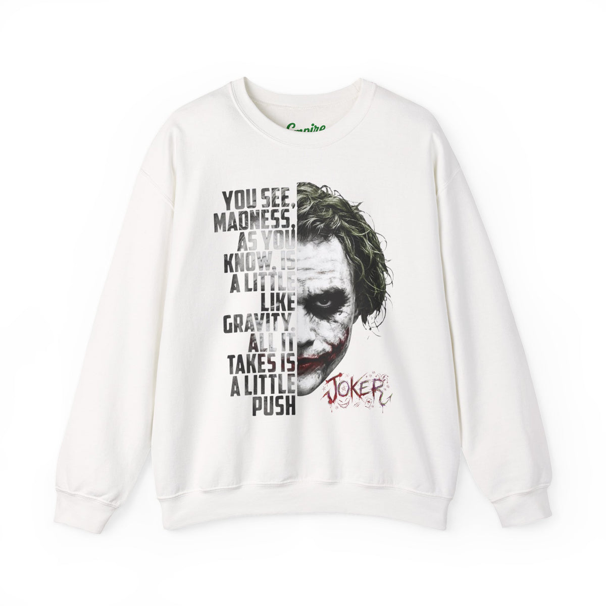 The Clown "You See Madness" Graphic Pullover Sweatshirt