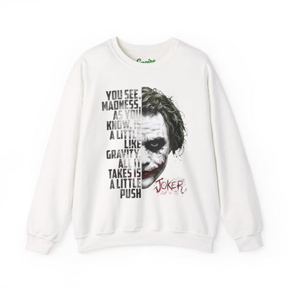 The Clown "You See Madness" Graphic Pullover Sweatshirt