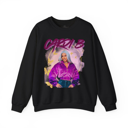 Bacardi Inspired Unisex Sweatshirt, Stylish Crewneck, Trendy Apparel, Gift for Music Lovers, Women's Fashion