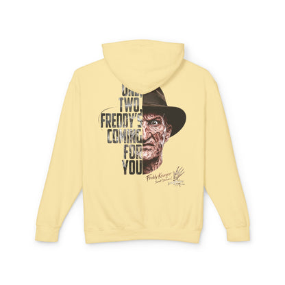 Freddy Krueger Hoodie — 'One, Two, Freddy’s Coming for You' Horror Pullover