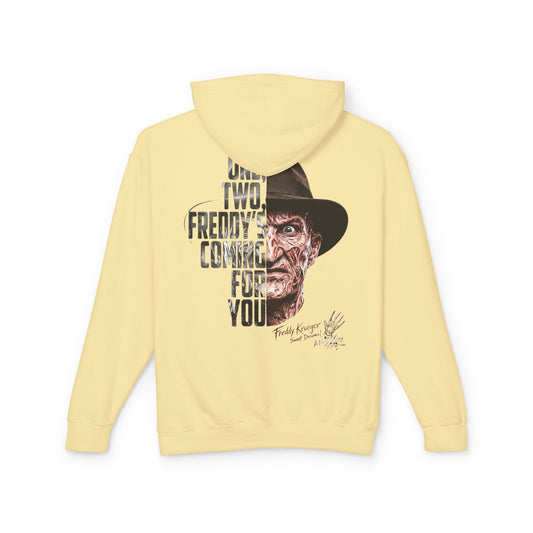 Freddy Krueger Hoodie — 'One, Two, Freddy’s Coming for You' Horror Pullover