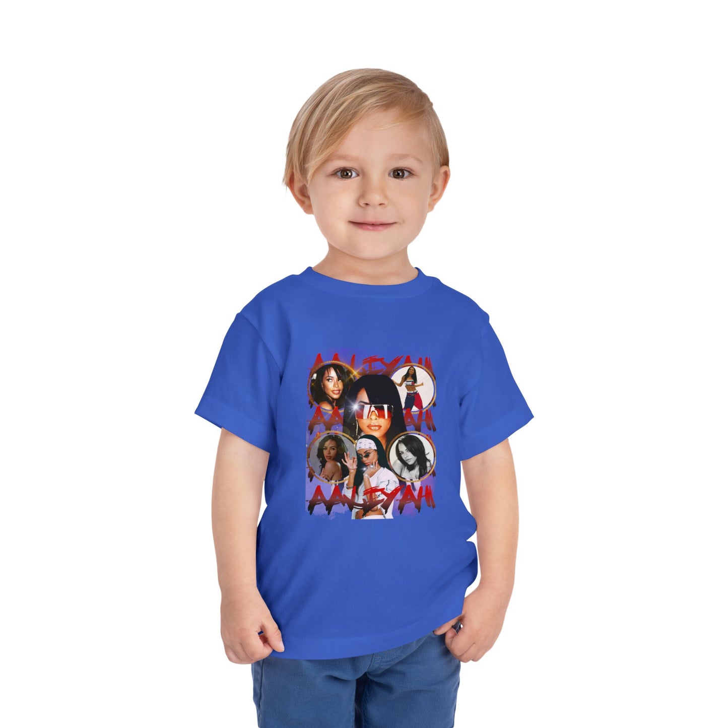 Aaliyah Trendy Toddler Tee | Stylish Kids Shirt | Unique Gift for Birthday or Playtime | Cool Graphic Tee | Fun Toddler Outfit | Kid's Fashion