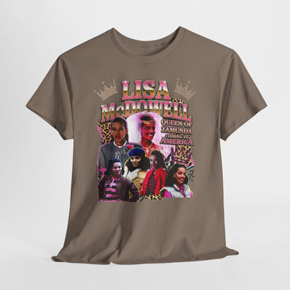 Lisa McDowell ‘90s Nostalgia Collage Tee — Coming To America Graphic Shirt