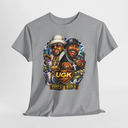 UGK Pimp & Bun B Graphic T-Shirt — Retro Hip Hop Tribute Tee