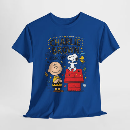Charlie Brown & Snoopy T-Shirt — Peanuts Classic Graphic Tee