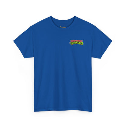 Teenage Mutant Ninja Turtles Graphic Tee — Retro Comic Backprint