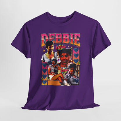 Debbie Retro Collage Tee — 90s Vintage Photo Graphic T-Shirt