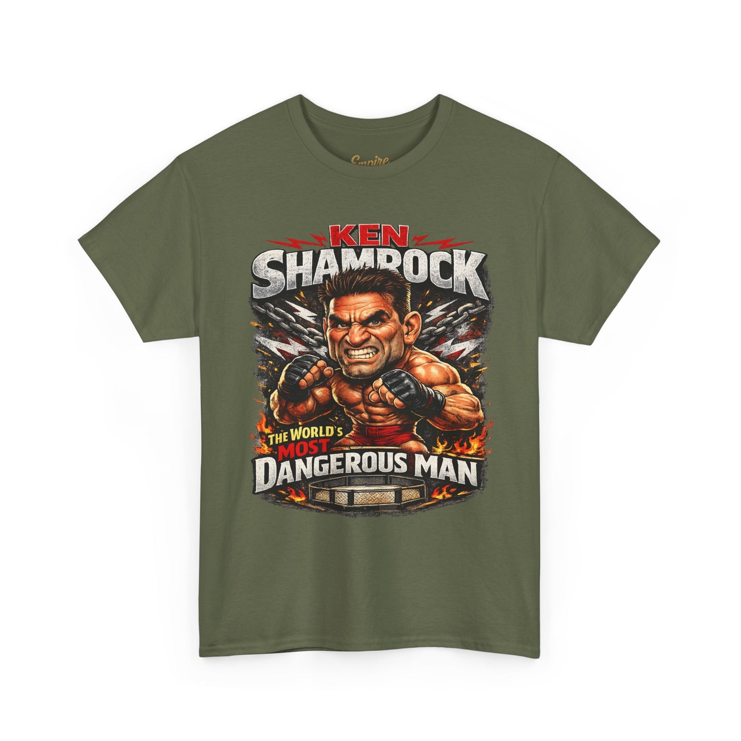 Ken Shamrock "The World's Most Dangerous Man" T-Shirt