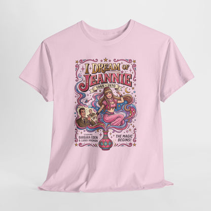 I Dream of Jeannie Graphic Tee — Retro 60s TV Vintage Fan T-Shirt