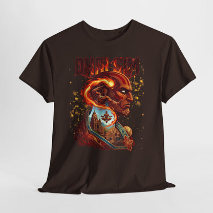 DHALSIM Graphic Tee — Retro Fighting Game Portrait T-Shirt