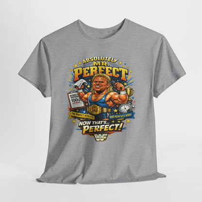 Retro Wrestling 'Mr. Perfect' Graphic Tee — Vintage WWF Wrestling Shirt