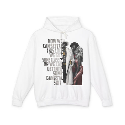 We Can Settle This Like We Got Some Class - The Mack Gangsta Shit Graphic Hoodie
